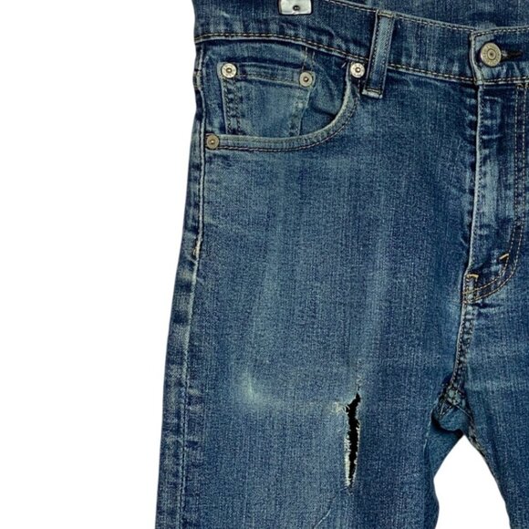 Vintage Levis 557 Jeans Mens W30 L30 Straight Fit  Blue Denim - Picture 5 of 11